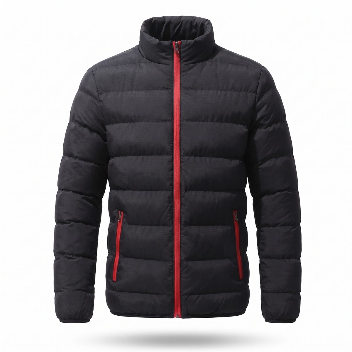 Chaqueta acolchada en negro