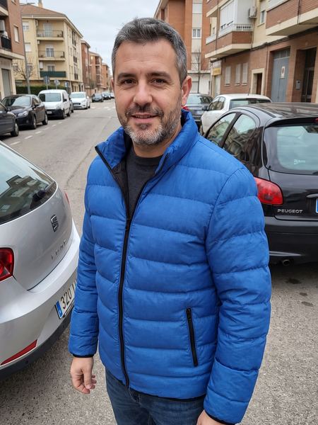 Cliente con la chaqueta